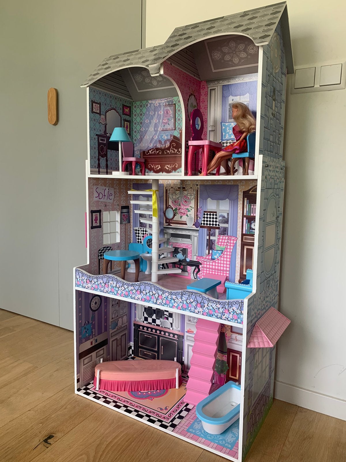 Poppenhuis, erg mooie staat, Ophalen, Gebruikt, Poppenhuis