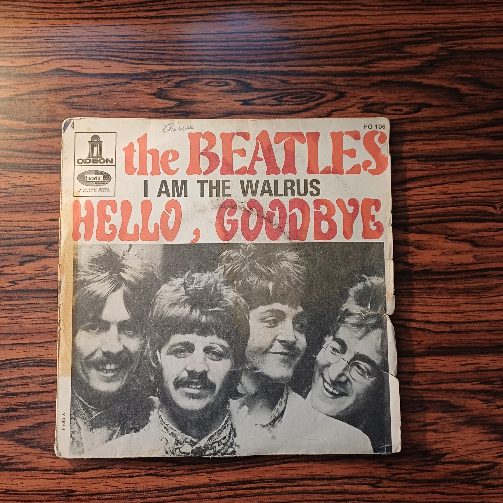 The Beatles - I Am The Walrus / Hello, Goodbye, Cd's en Dvd's, Gebruikt, 7 inch, Pop, EP