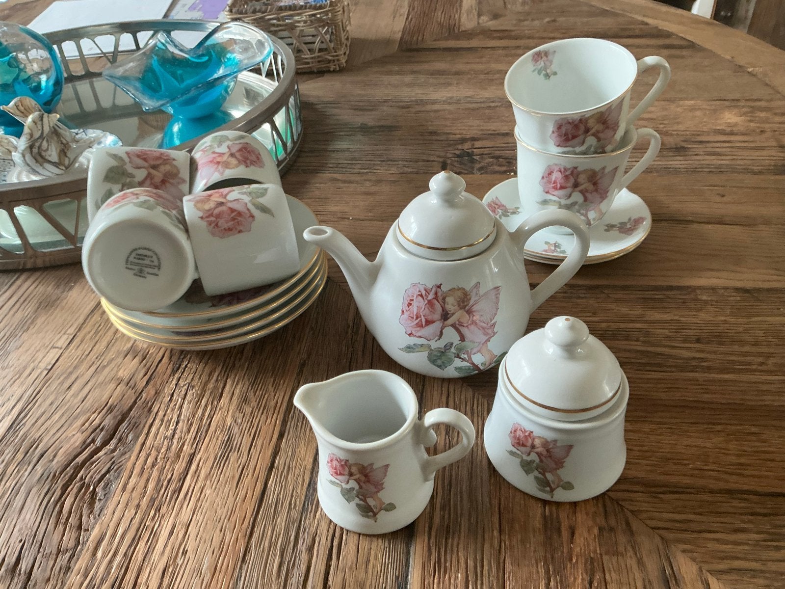 Vintage theeservies flower fairies, Ophalen