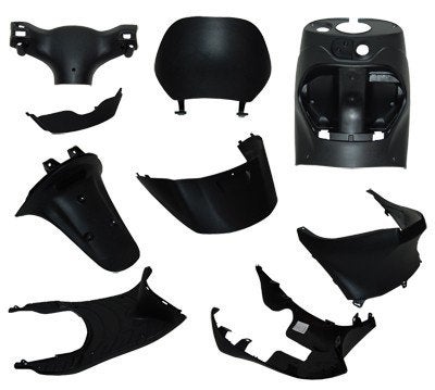 Binnenkappenset  Zwart Orig Mod Piaggio Zip 9-delig NIEUW, Piaggio, DMP, 1161Ak, Nieuw