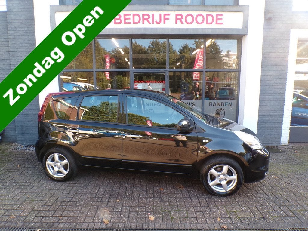 Nissan Note 1.6 Connect Edition AUTOMAAT,AIRCO,1 EIGENAAR! ", 15 km/l, Gebruikt, 4 cilinders, Met garantie (alle)