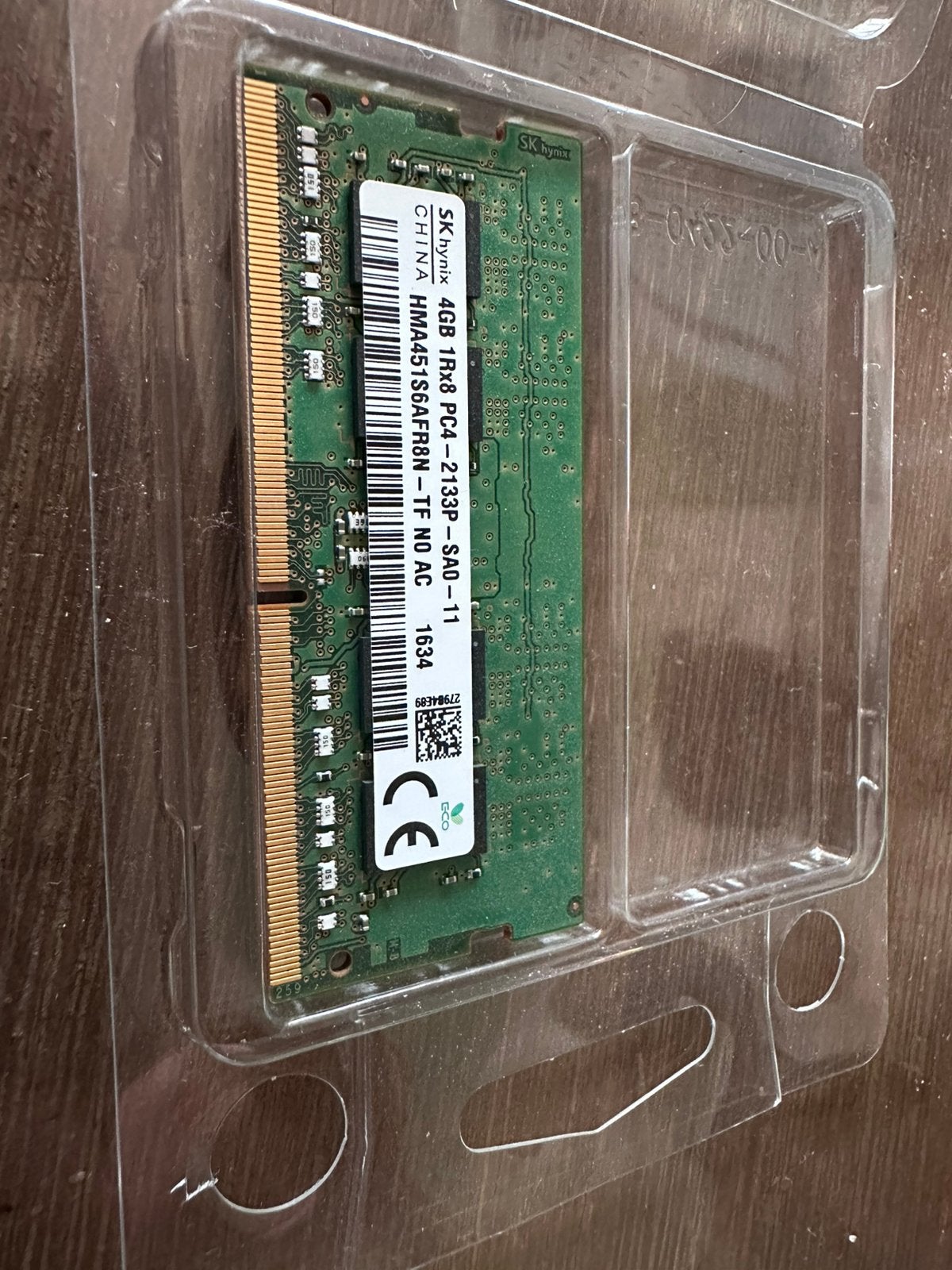 4GB ram sk-hynix, Ophalen of Verzenden, Zo goed als nieuw, DDR3, Laptop