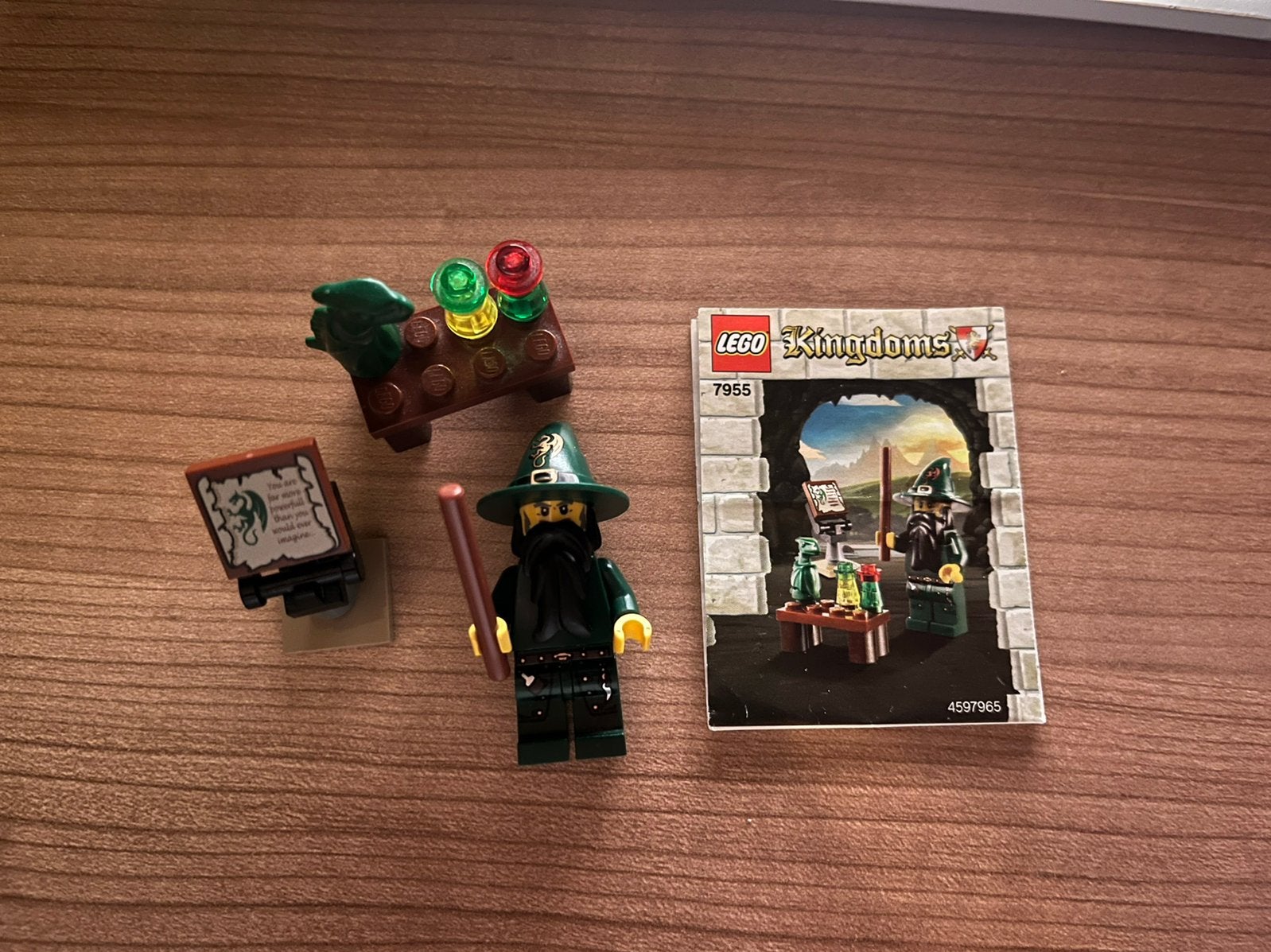 Lego Kingdoms 7955 Wizard, Ophalen of Verzenden, Zo goed als nieuw, Lego