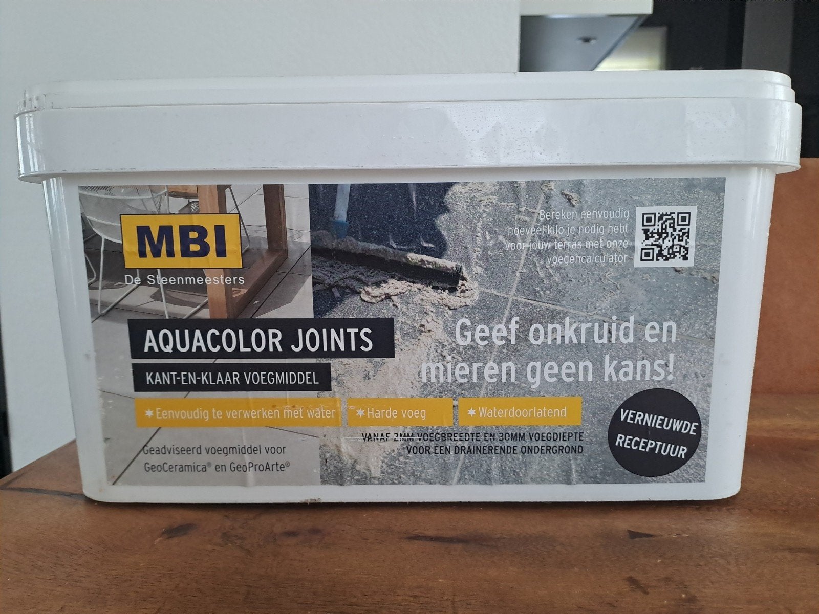 Aquacolor joints basalt, Ophalen, Nieuw, Beton, Overige typen