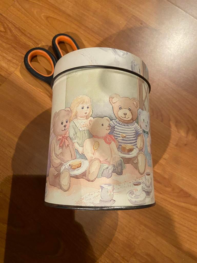 Leuk Blikje met beertjes erop afgebeeld, Ophalen of Verzenden, Zo goed als nieuw, Overige
