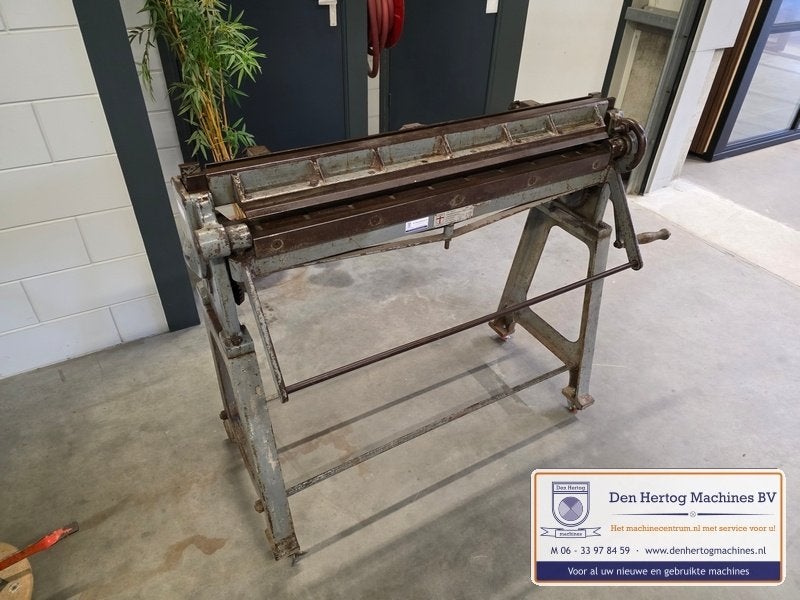 Kraalmachine zetbank 1020x1mm combinatiebank verrijdbaar, Doe-het-zelf en Verbouw, Gereedschap | Overige machines, Ophalen, Gebruikt