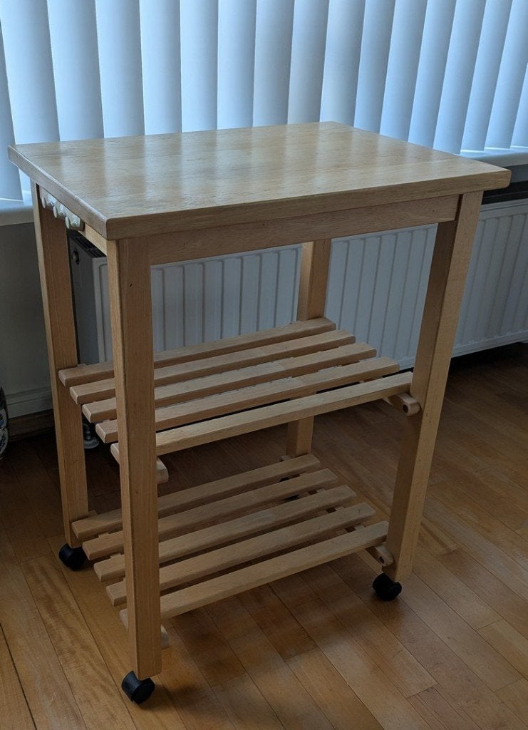 keukentrolley Ikea halve prijs, Ophalen, Zo goed als nieuw