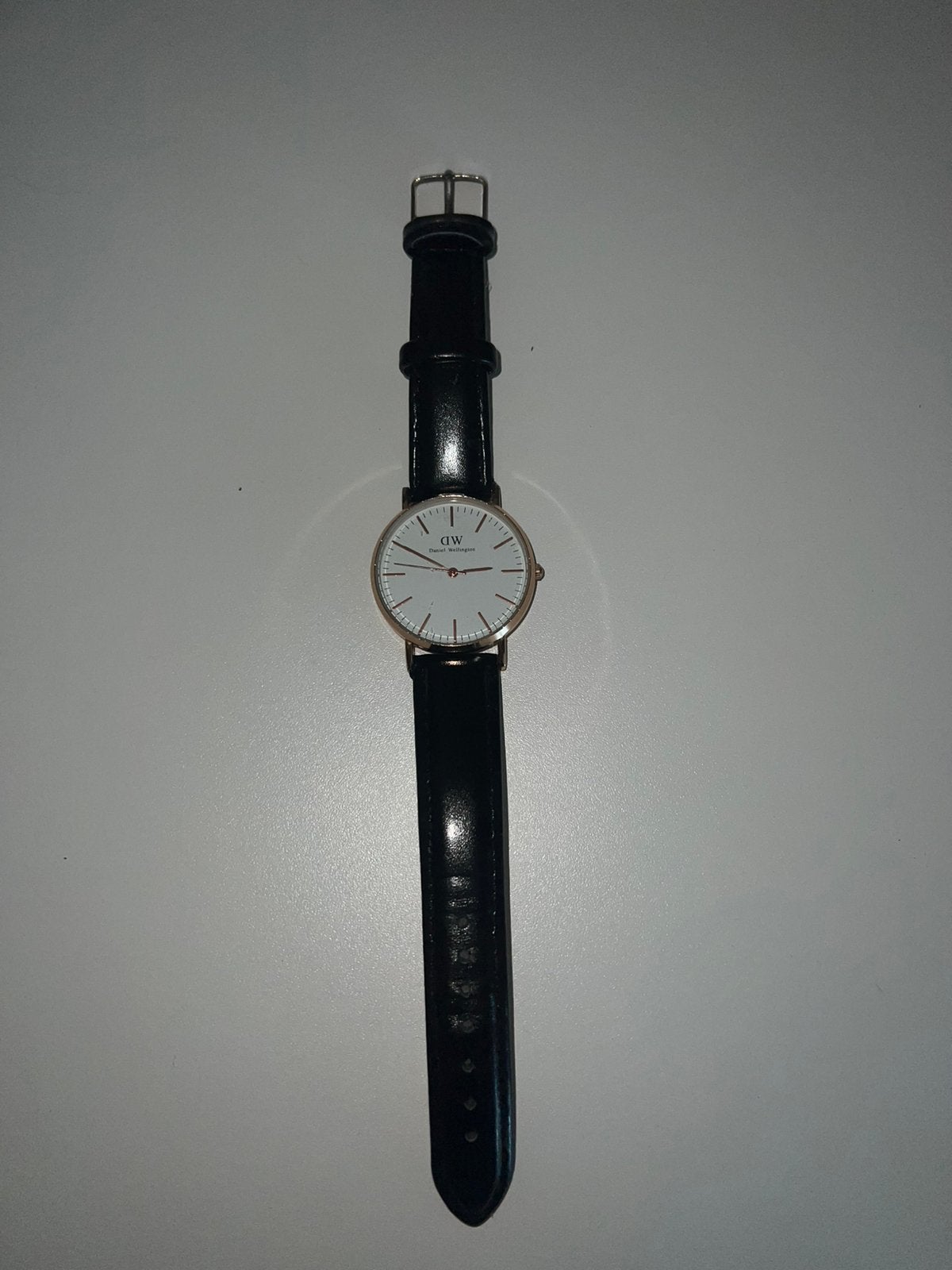 Daniel Wellington horloge, Overige merken, Leer, Polshorloge, Ophalen of Verzenden