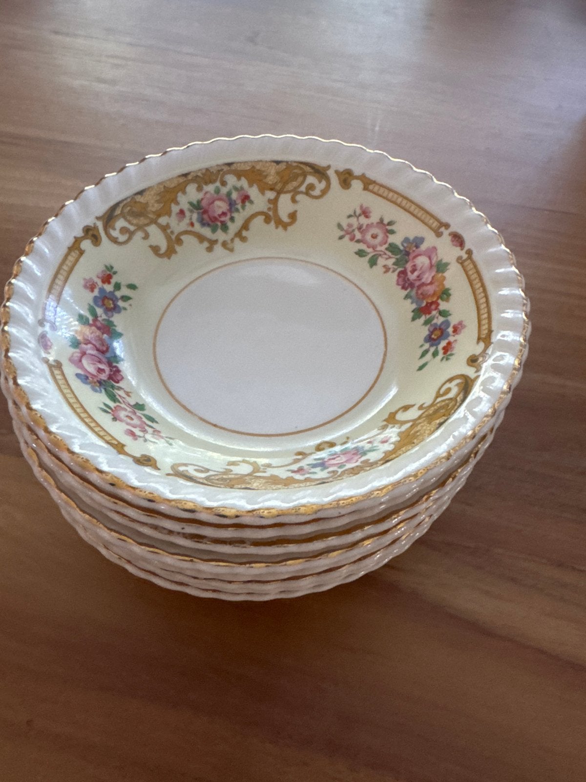 Set van 8 Johnson Bros Old English schaaltjes, Antiek en Kunst, Antiek | Servies los, Ophalen