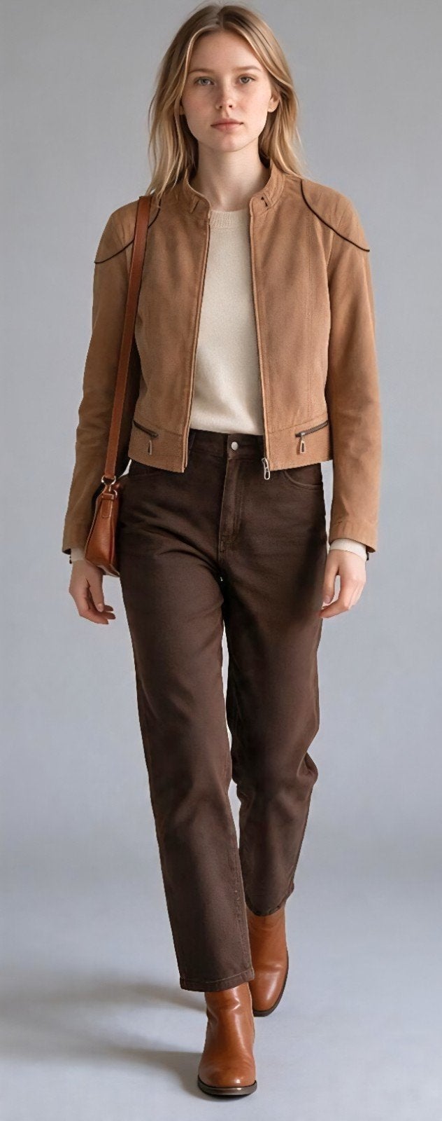THE BARN Stijlvol Colbertje Maat 36 Katoen Linnen✨️✨️, Kleding | Dames, Bruin, Ophalen of Verzenden, Jasje, Maat 36 (S)