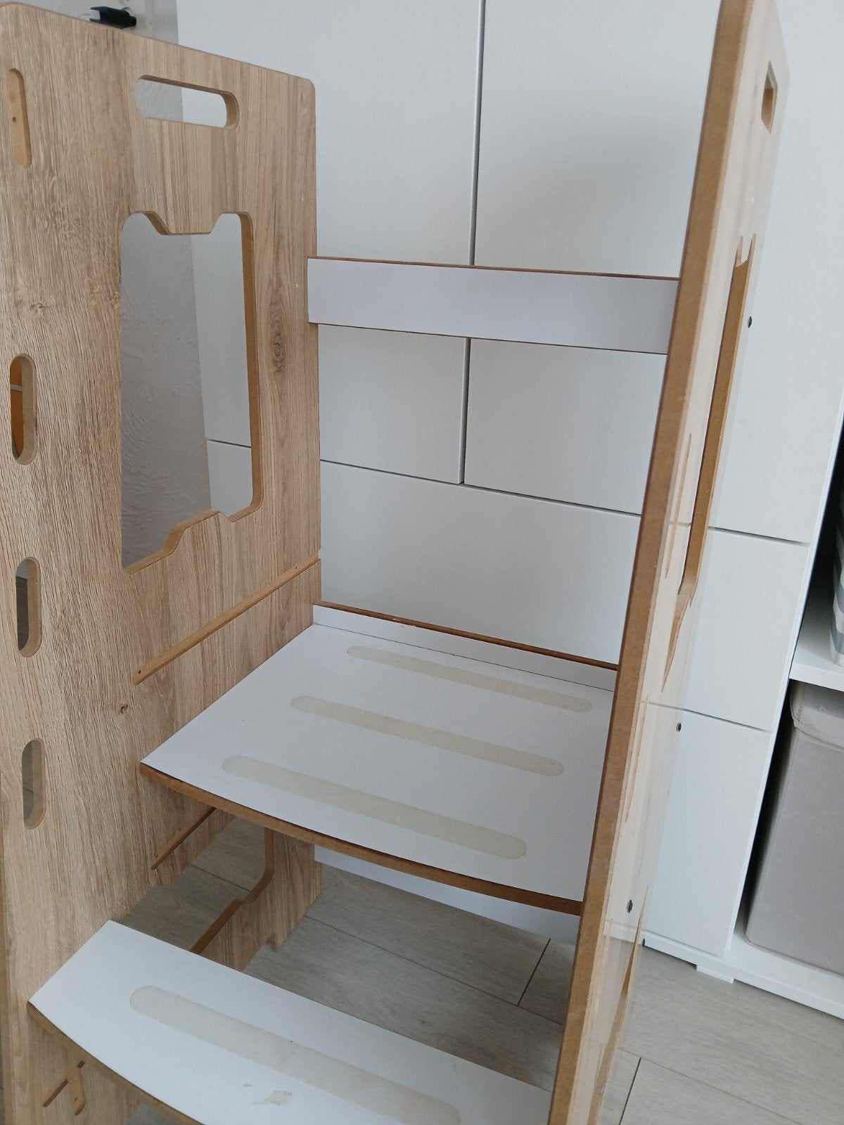 Houten meegroeistoel/keukenhulp voor kinderen, Ophalen