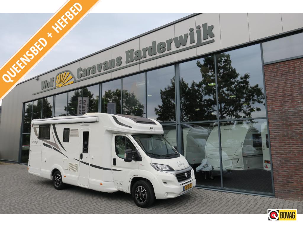 McLouis Sovereign 479 G AIRCO+FIETSENDR. 41900 km, Caravans en Kamperen, Chemisch toilet, Ringverwarming, Fiat, Bedrijf