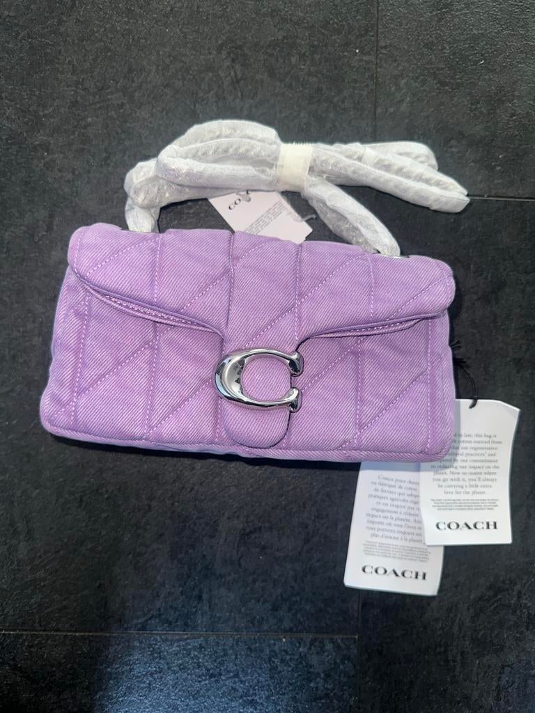 Coach Pillow Tabby Schoudertasje Lila Nieuw, Sieraden, Tassen en Uiterlijk, Tassen | Damestassen, Ophalen, Nieuw, Paars, Schoudertasje