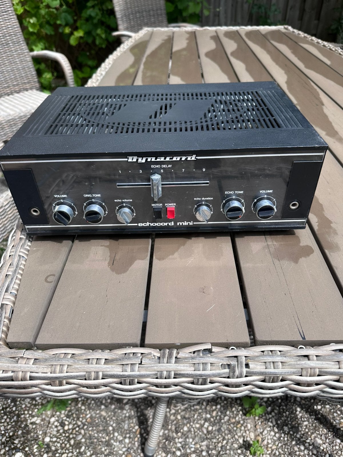 Dynacord mini Echo delay vintage, Ophalen of Verzenden, Gebruikt, Overige typen