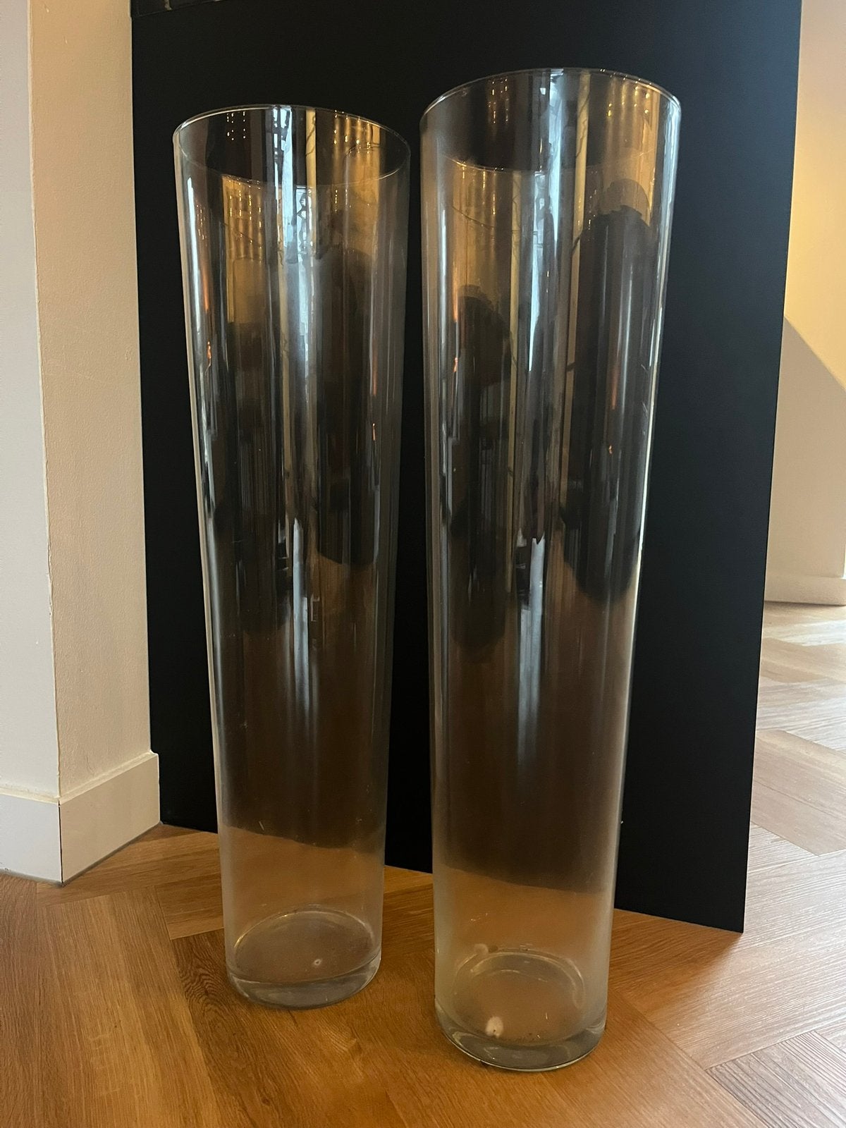 Prachtige grote glazen vazen, Ophalen, Overige kleuren, Glas