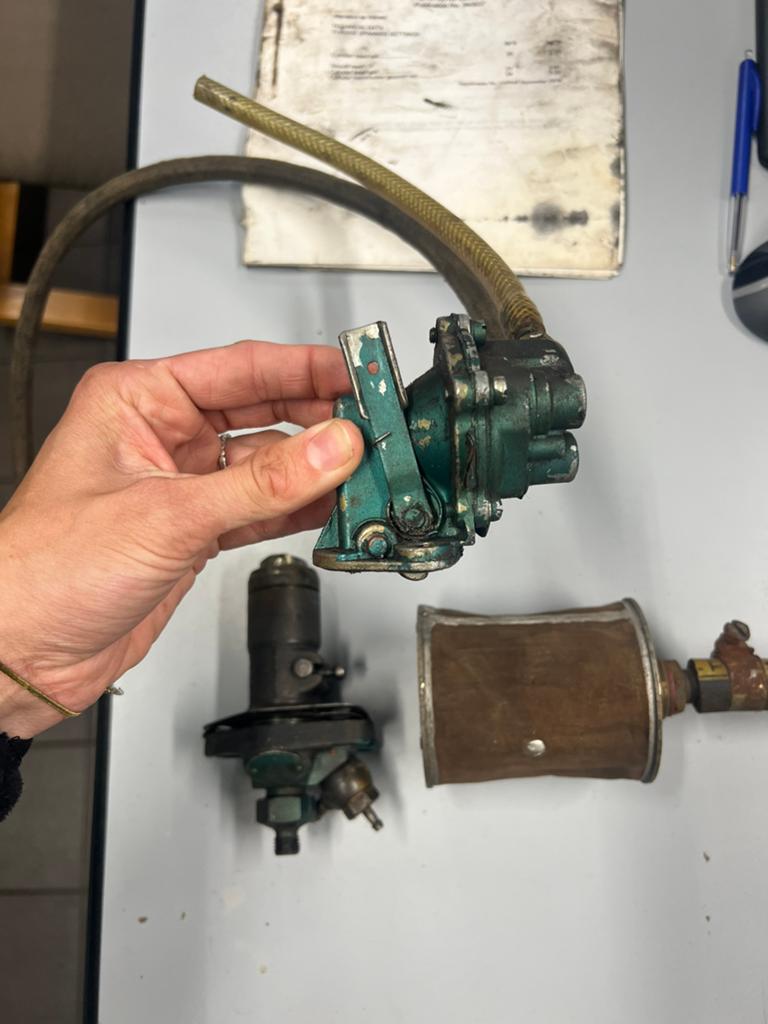 Brandstof pomp PETTER 1 cilinder, Ophalen, Gebruikt