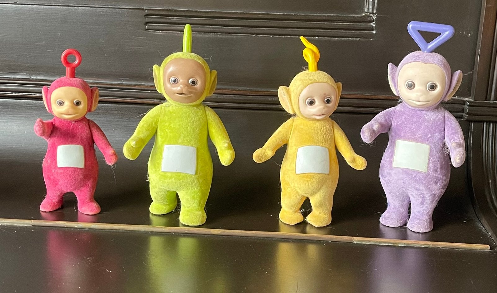 Retro vintage Teletubies poppetjes, Ophalen of Verzenden, Gebruikt