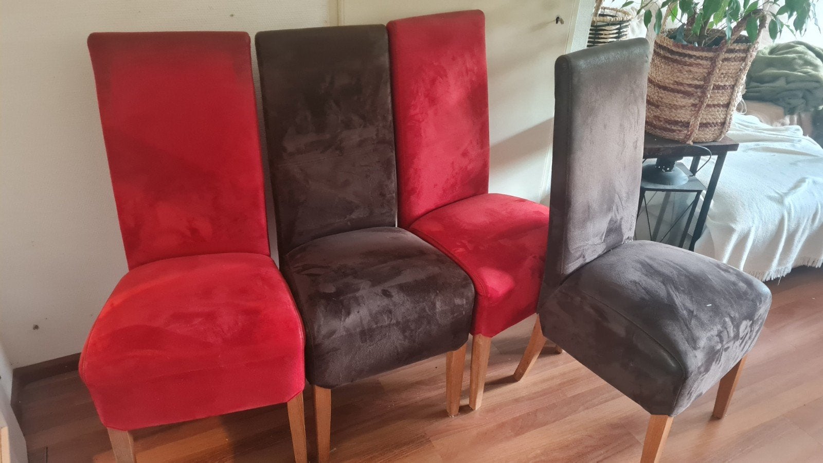 4 stoelen, Ophalen, Gebruikt