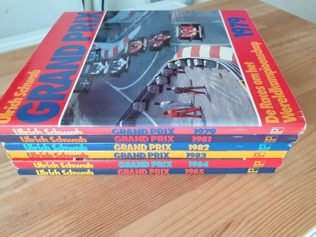 Diverse Hardcover Boeken - Grand Prix - Ulrich Schwab, Ophalen of Verzenden, Gebruikt, Formule 1