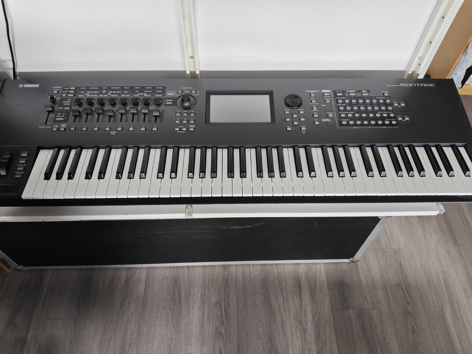 Yamaha Montage 7 Synthesizer Workstation, Ophalen, Gebruikt, Yamaha, Aanslaggevoelig