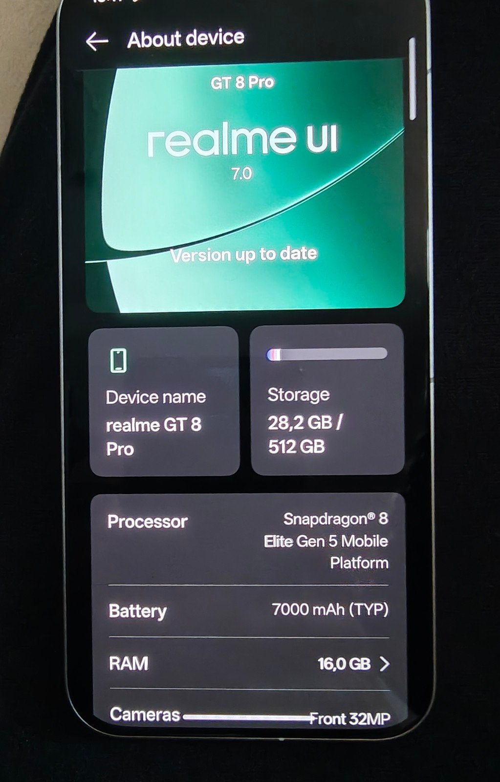 Realme GT8 Pro, 512GB, 16GB, Ophalen of Verzenden, 6 megapixel of meer, Overige modellen