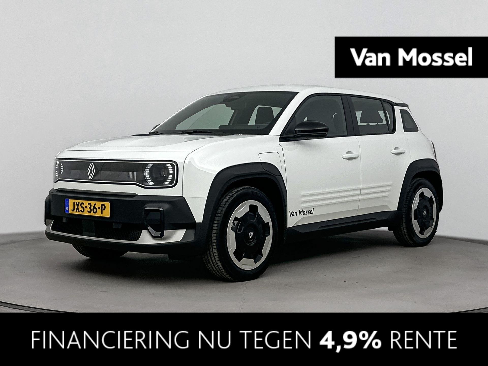 Renault 4 urban range evolution 40 kWh | Pack Winter | Achte, Auto's, 32 min, 750 kg, Origineel Nederlands, 270 min