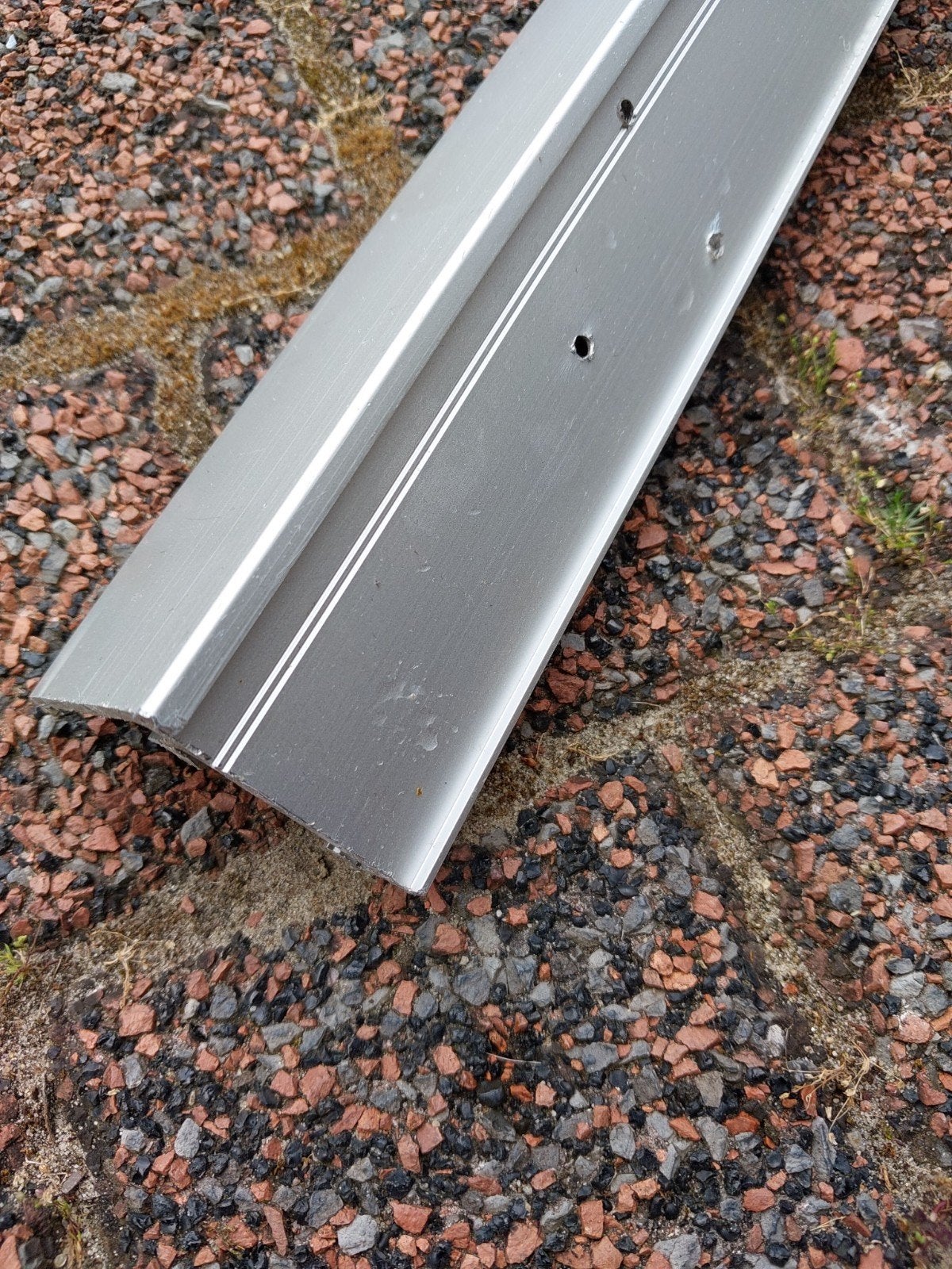 Aluminium profiel greeplijst gola L-profiel keuken-inbouwpro, Ophalen, Gebruikt