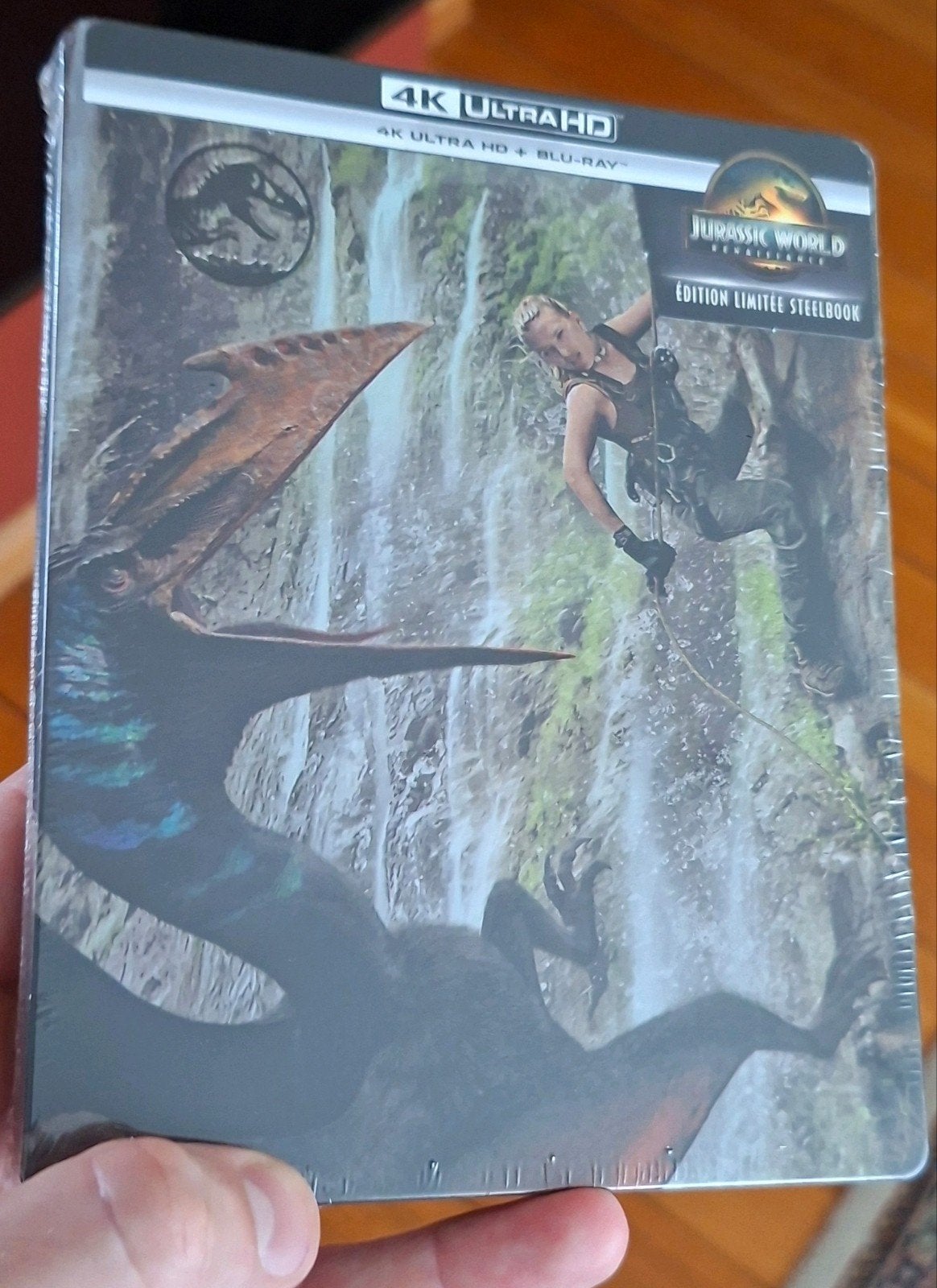 Jurassic World 4K U + Blu-ray Steelbook (Nieuw), Ophalen of Verzenden, Nieuw in verpakking, Actie