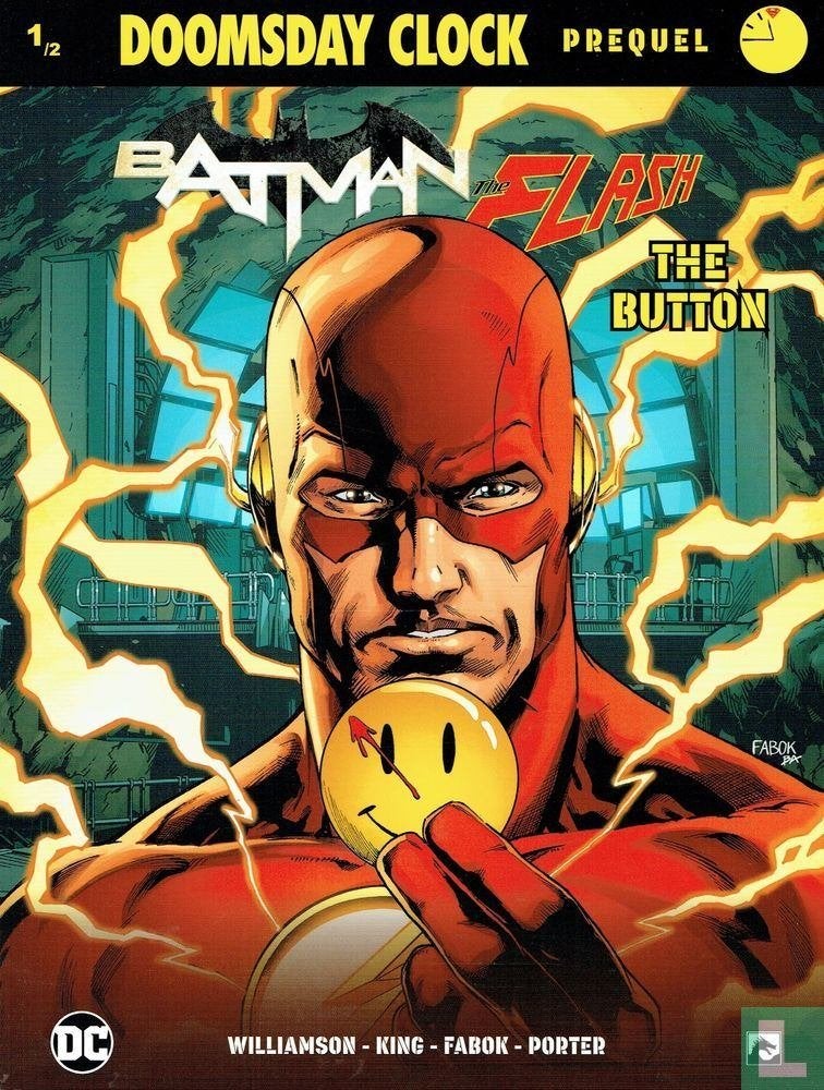 Strip " Batman The flash " the button deel 1, Eén stripboek, Ophalen of Verzenden, Zo goed als nieuw