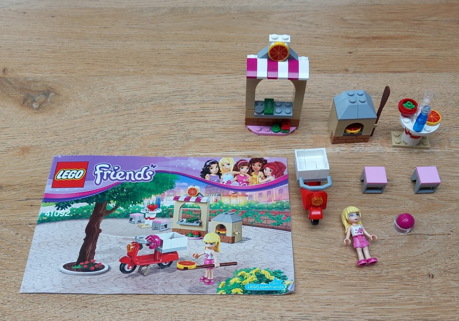 LEGO Friends Stephanie's pizzeria 41092, Compleet, Lego, Friends, Ophalen of Verzenden