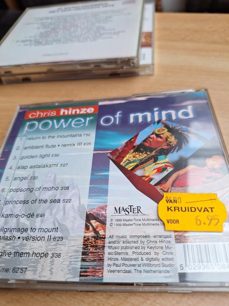 Cd power of mind, Ophalen of Verzenden, Zo goed als nieuw, Muziek instrumentaal