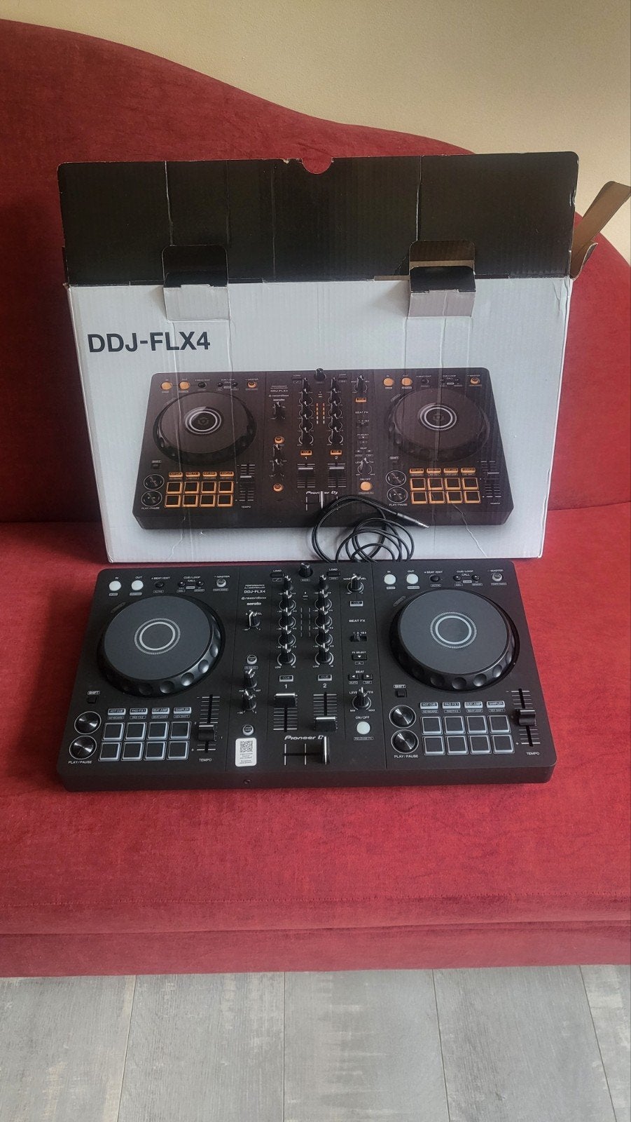 Pioneer DDJ-FLX4 DJ-controller., Muziek en Instrumenten, Dj-sets en Draaitafels, Ophalen, Zo goed als nieuw, Pioneer