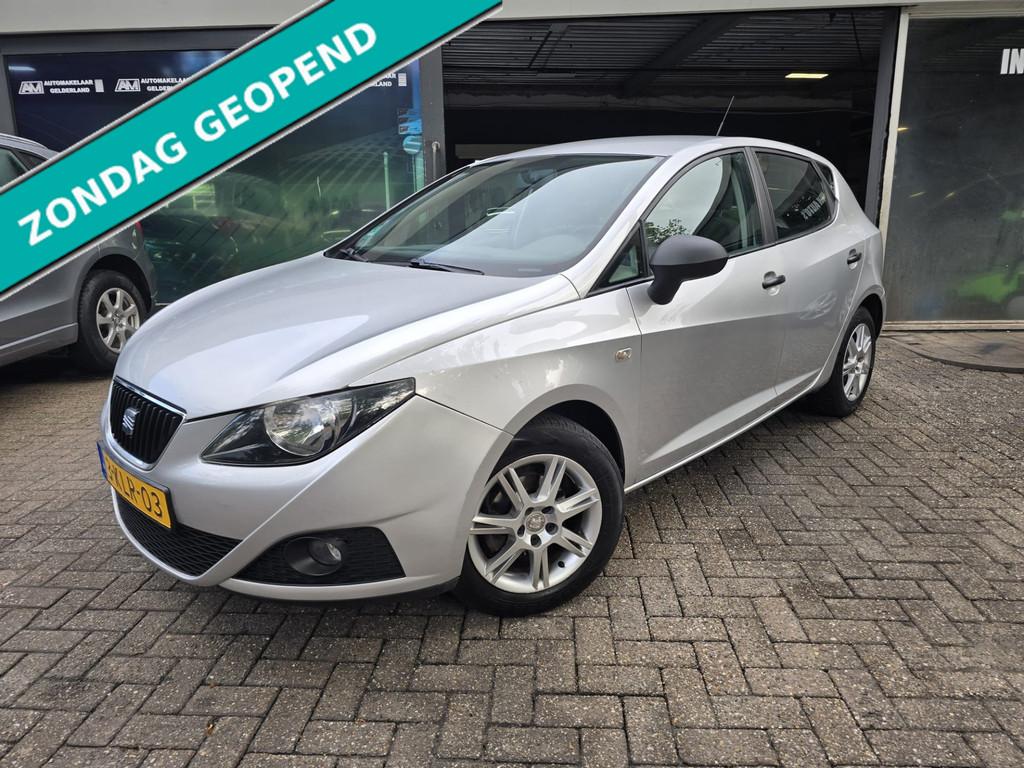 Seat Ibiza 1.2 Style | 12MND GARANTIE | AIRCO | ELEC RAMEN |, Voorwielaandrijving, Euro 5, Stof, Gebruikt