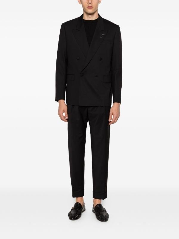 Lardini linnen pak kostuum nieuw, Zwart, Lardini, Nieuw, Verzenden
