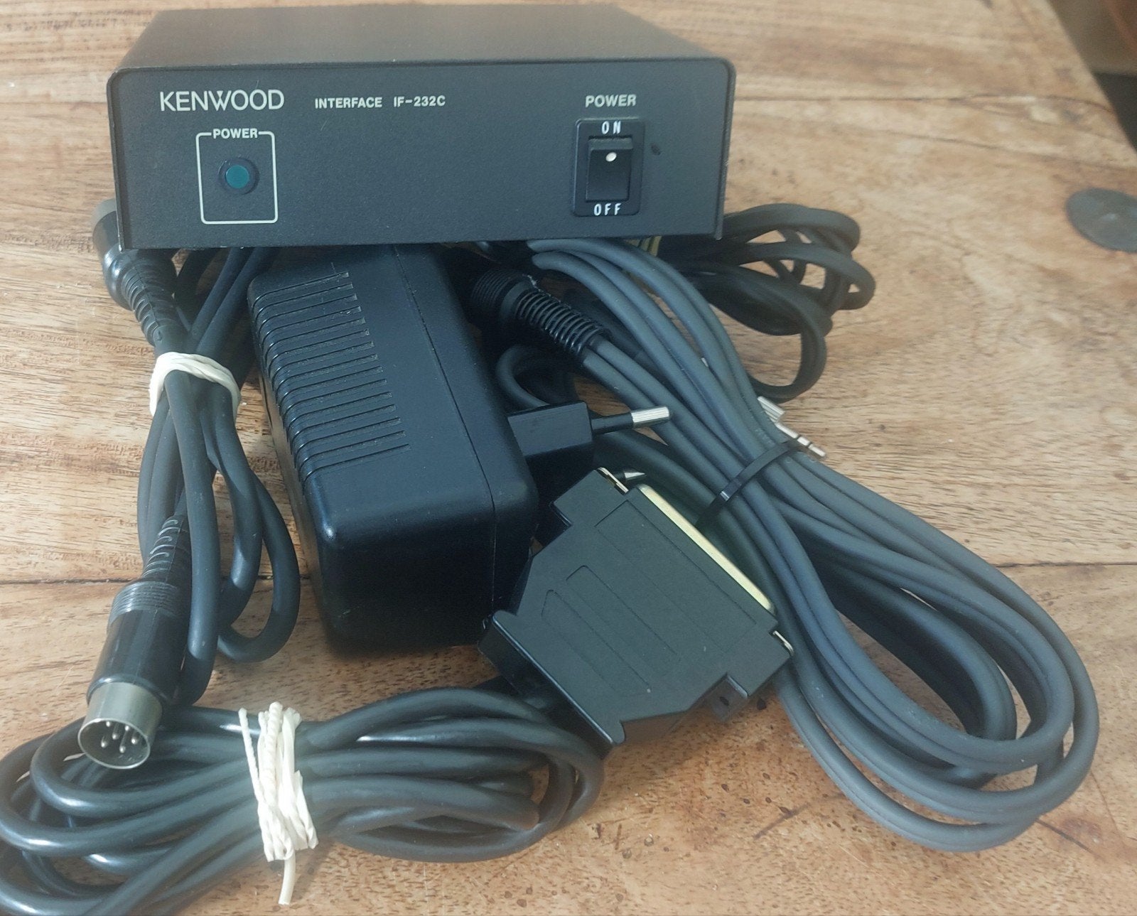 Kenwood Interface IF-232C met kabels - Goed werkend voor 27m, Ophalen of Verzenden, Zo goed als nieuw, Zender en Ontvanger