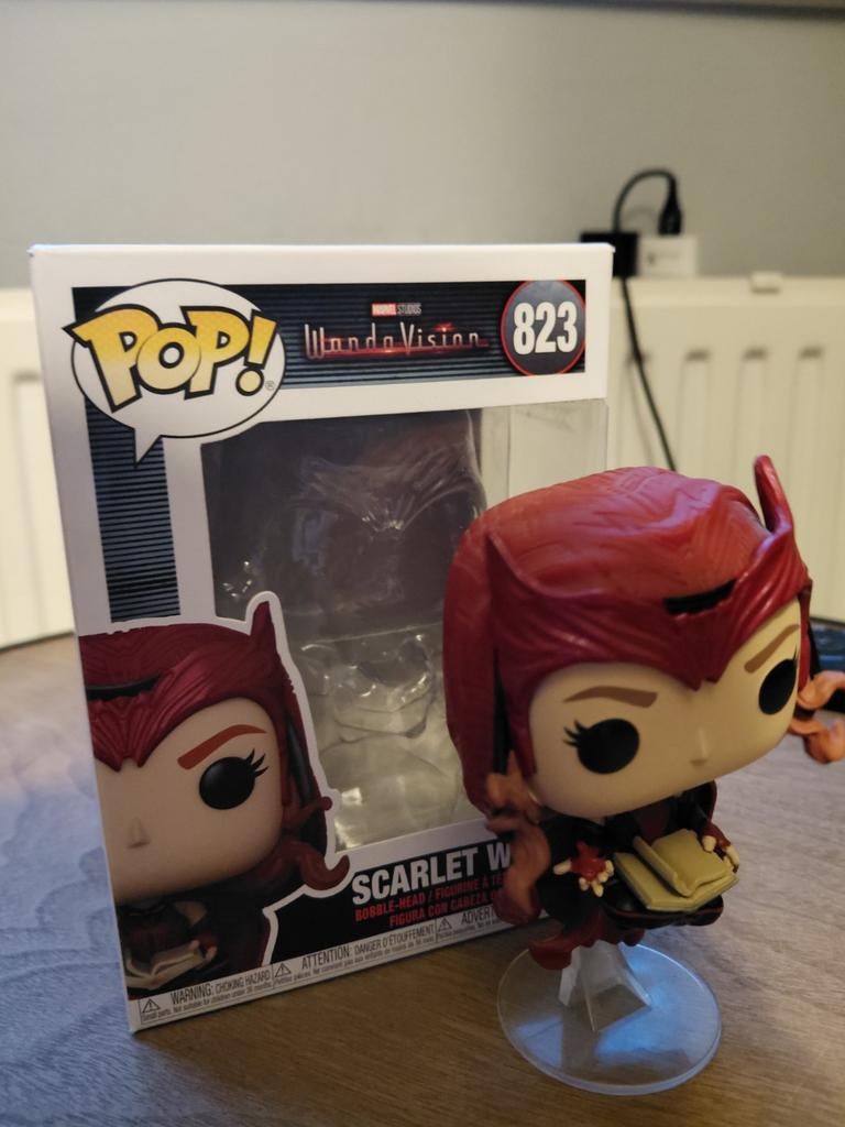 Funko Pop! WandaVision - Scarlet Witch & Vision Halloween, Ophalen of Verzenden, Zo goed als nieuw