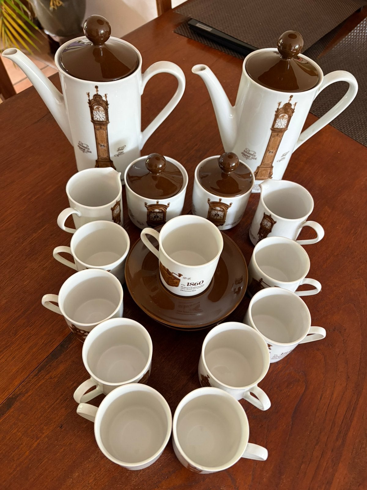 Mitterteich porselein koffieservies, Ophalen