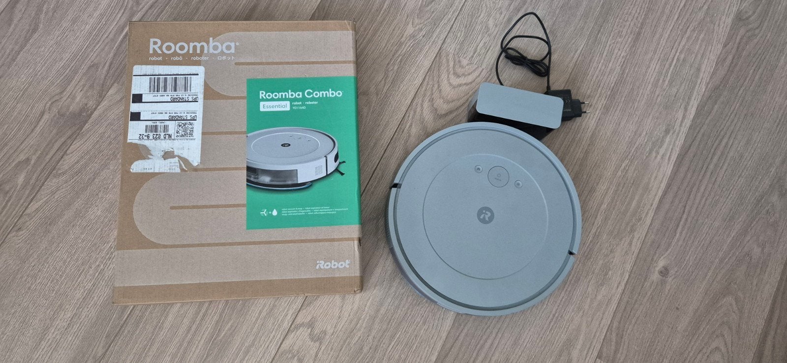 iRobot Roomba Combo Essential Robotstofzuiger en Dweil, IRobot, Bedienbaar via app, Ophalen of Verzenden, Zo goed als nieuw