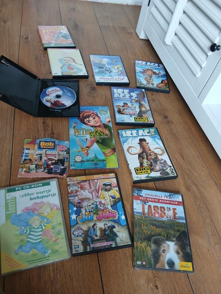Diverse kinderfilms en series op DVD en CD-ROM, Avontuur, Gebruikt, Alle leeftijden, Ophalen of Verzenden