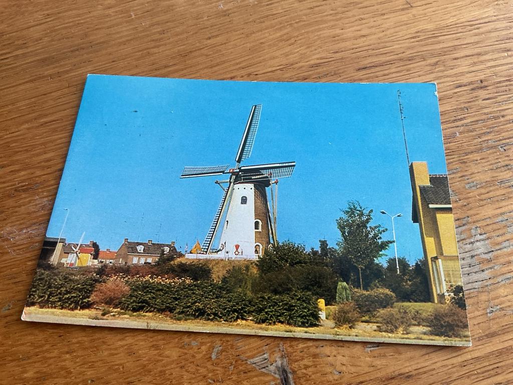 1021 molen Veldhoven plakresten, Ophalen of Verzenden