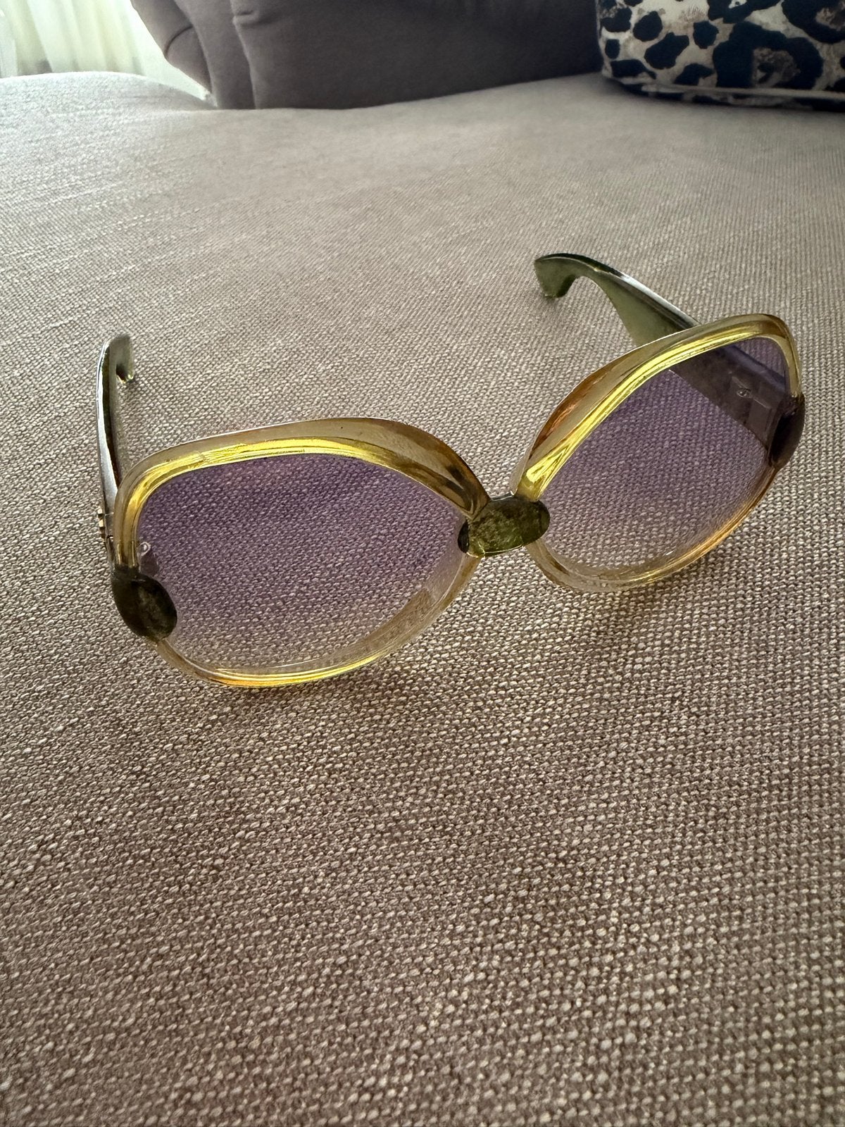 Vintage Yves Saint Laurent Zonnebril - Jaren '70/'80, Overige merken, Gebruikt, Zonnebril, Ophalen of Verzenden