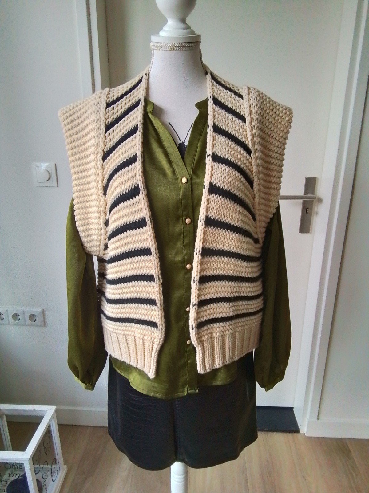 zgan gilet, vest, bodywarmer Summum draagmaat S, Kleding | Dames, Bodywarmers, Summum, Meerkleurig, Ophalen of Verzenden, Zo goed als nieuw