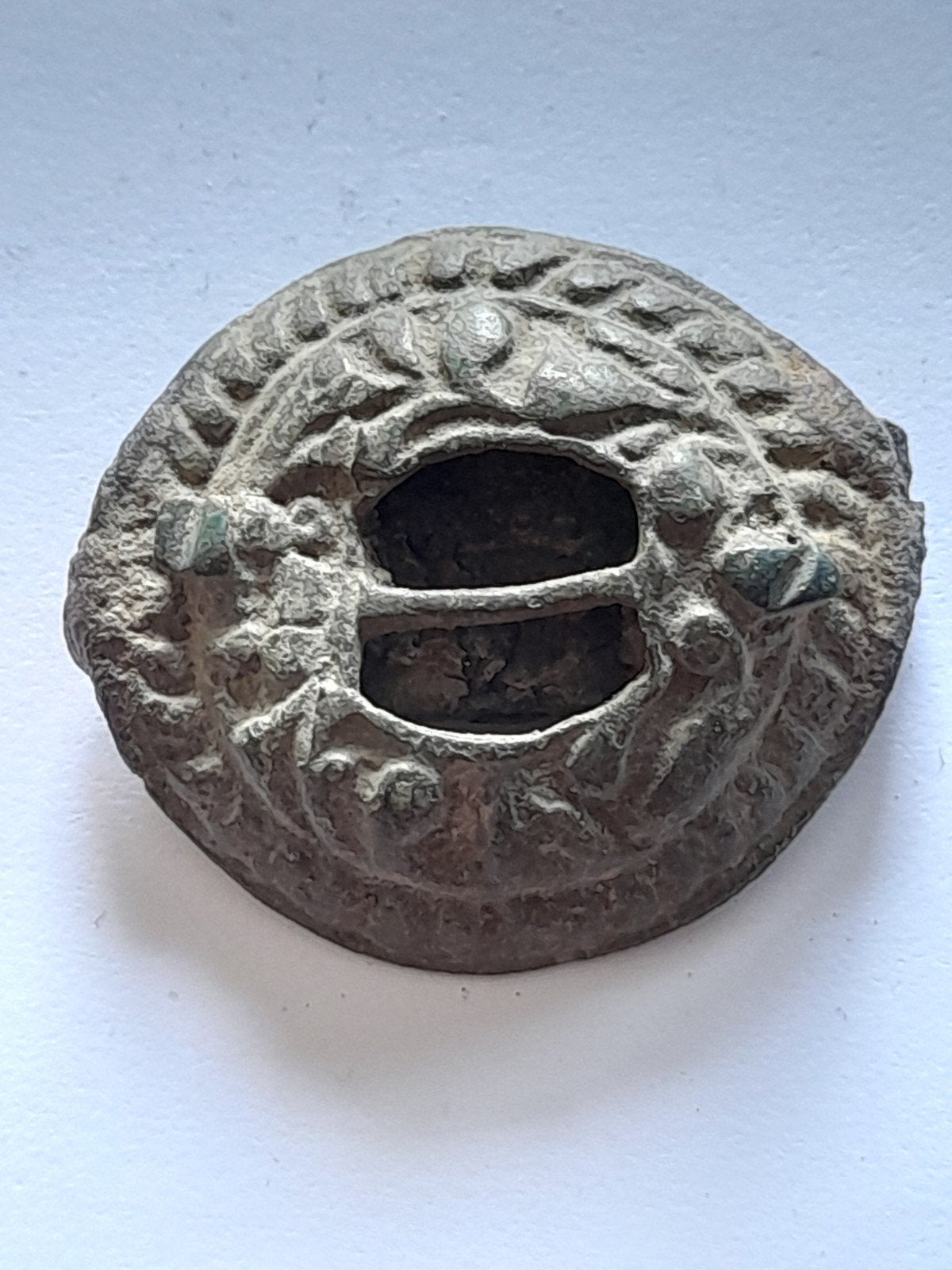 Bronzen schoengespsluiting - Gedetailleerd - Nederland, Ophalen of Verzenden