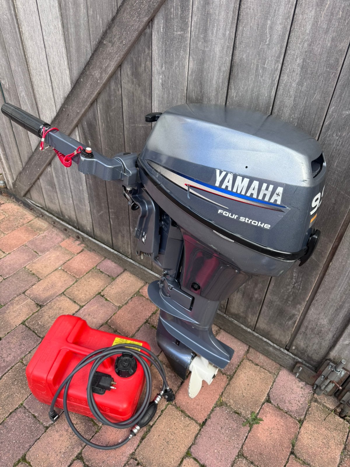 Yamaha Buitenboordmotor 9,9 pk | 4 takt | kortstaart, Ophalen, 5 tot 10 pk, Viertaktmotor, Zo goed als nieuw
