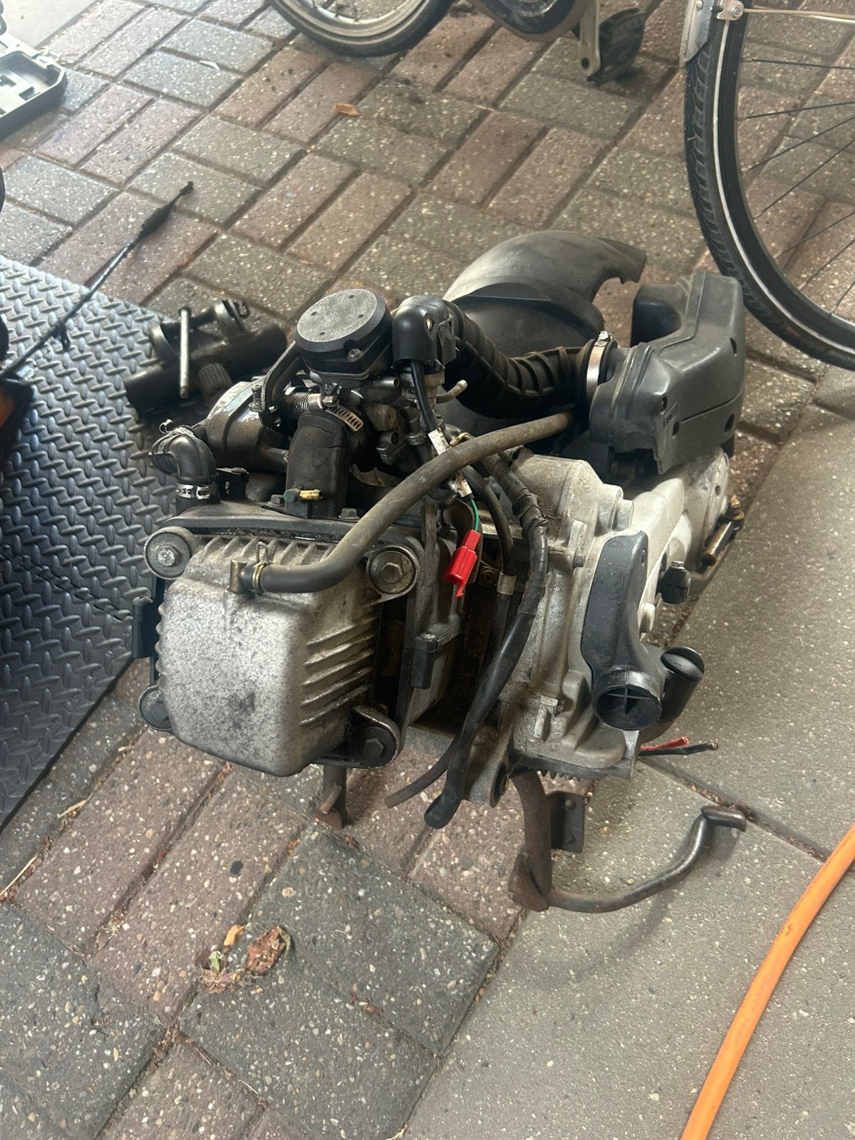 4t blok plug and play, Fietsen en Brommers, Brommeronderdelen | Scooters, Ophalen, Zo goed als nieuw, Blok, Piaggio