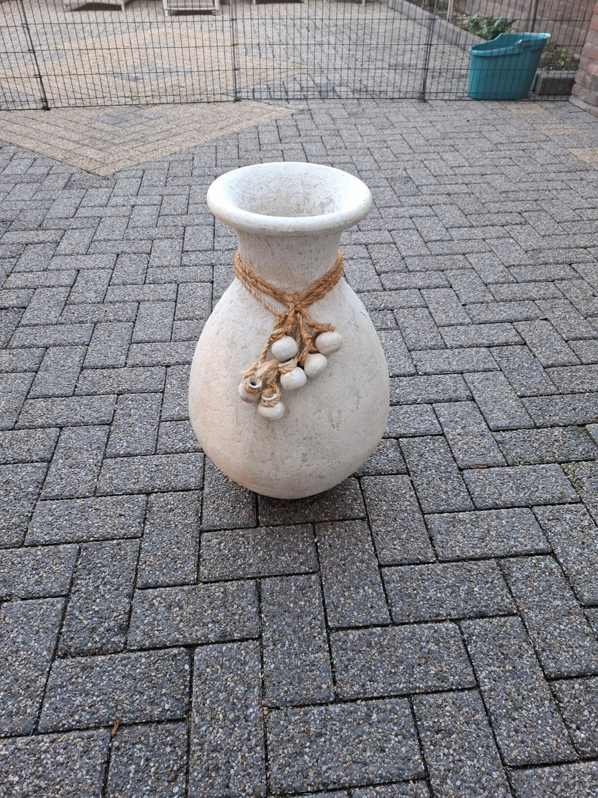 Grote decoratieve pot, 60 cm hoog, Ophalen of Verzenden