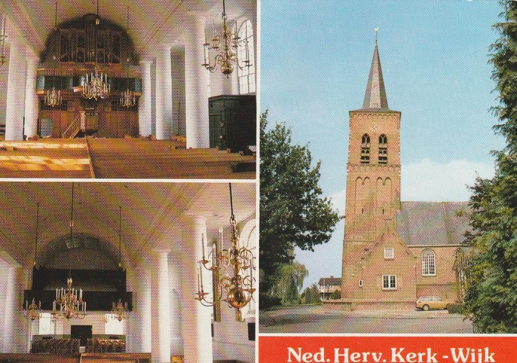 WIJK (N.Br.) Ned. Herv. Kerk, Verzenden, 1980 tot heden, Gelopen, Noord-Brabant