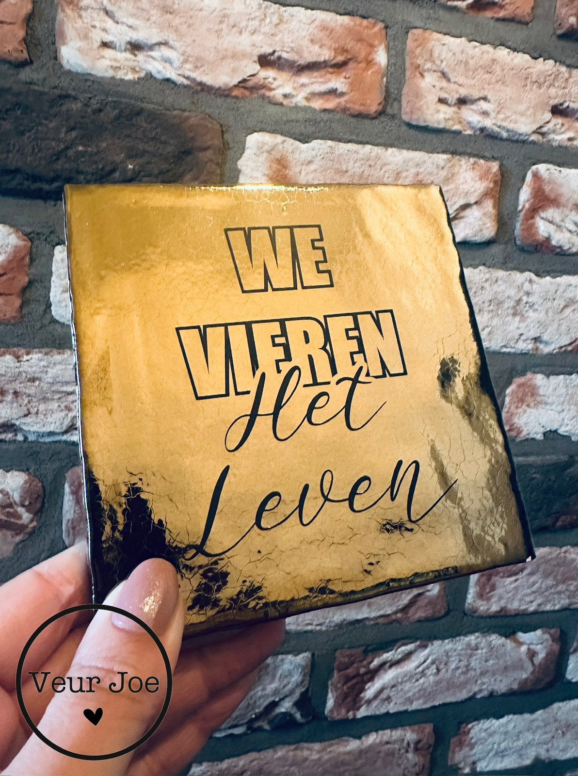 Tegel - we vieren het leven, Ophalen of Verzenden, Nieuw