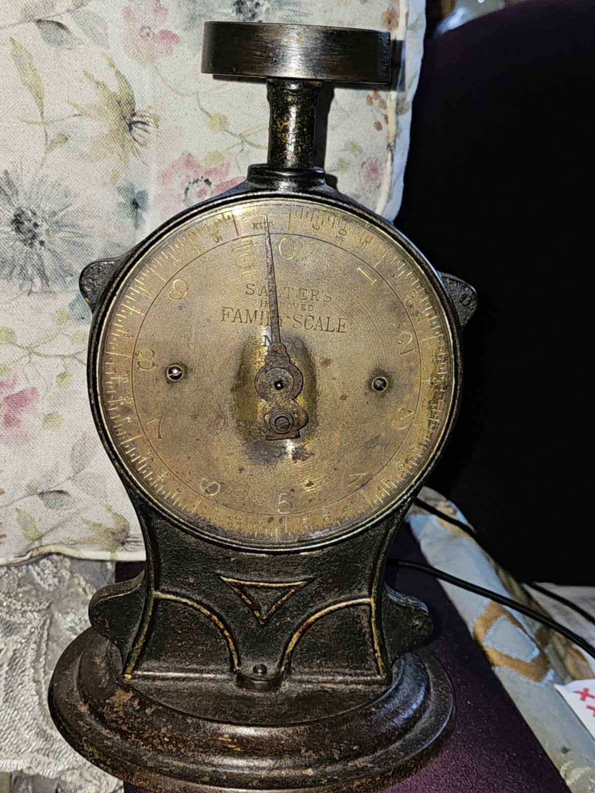 Antieke Salter's Improved Family Scale - Vintage Weegschaal, Ophalen of Verzenden