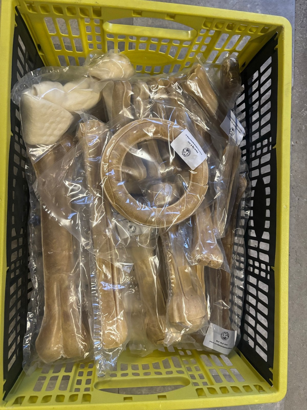 Krat vol met Hondenbotten, Ophalen, Nieuw, Overige typen